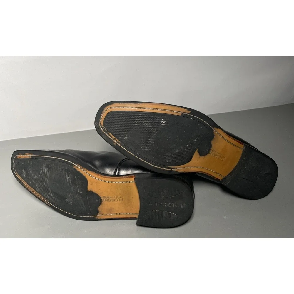 Florsheim Men's Black‎ Leather Chelsea Boots Size 11 M